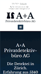 Mobile Screenshot of privateinvestigation.ch